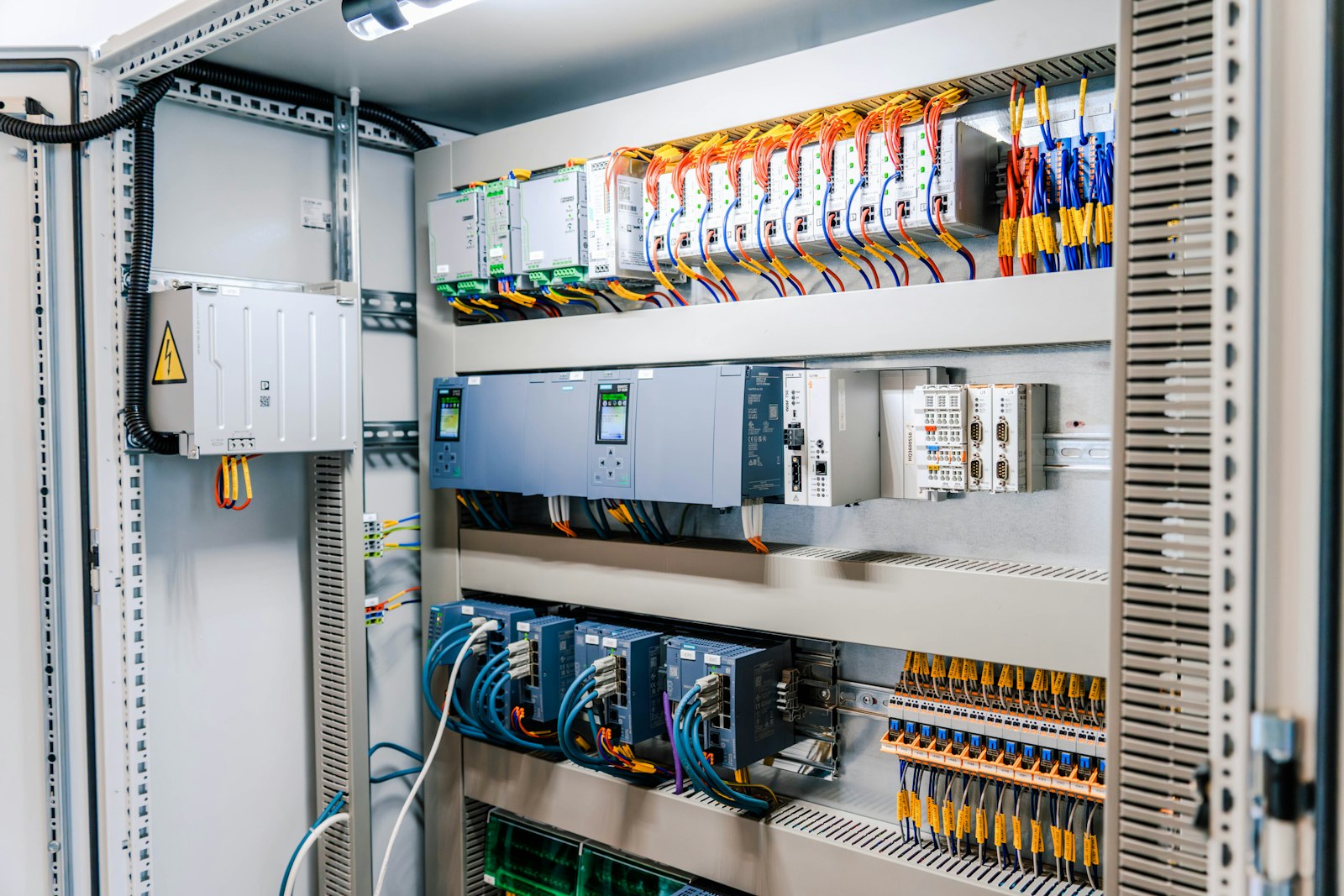 Industrial PLC control cabinet