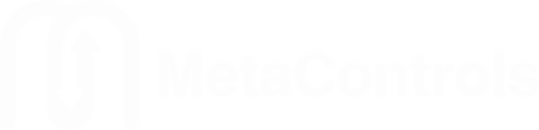 Meta Controls logo white